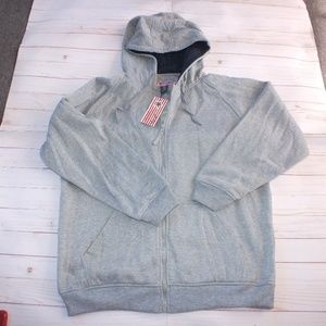 NEW Lada‎ Jeanswear Meduim Weight Hoodie Gray Sz XL